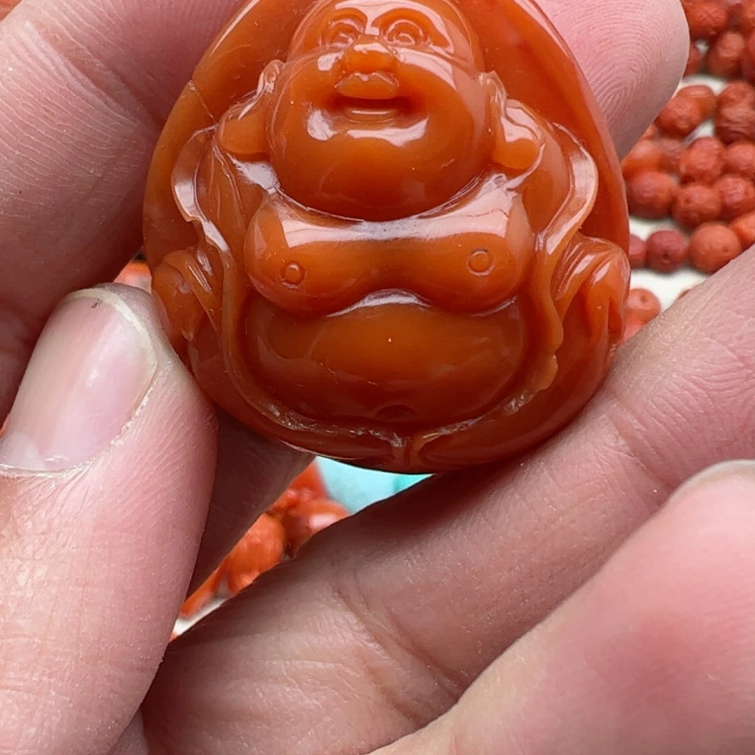 南红玛瑙配饰未镶嵌