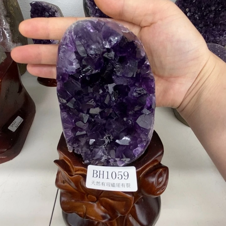 未镶嵌紫晶大型摆件（非配饰）