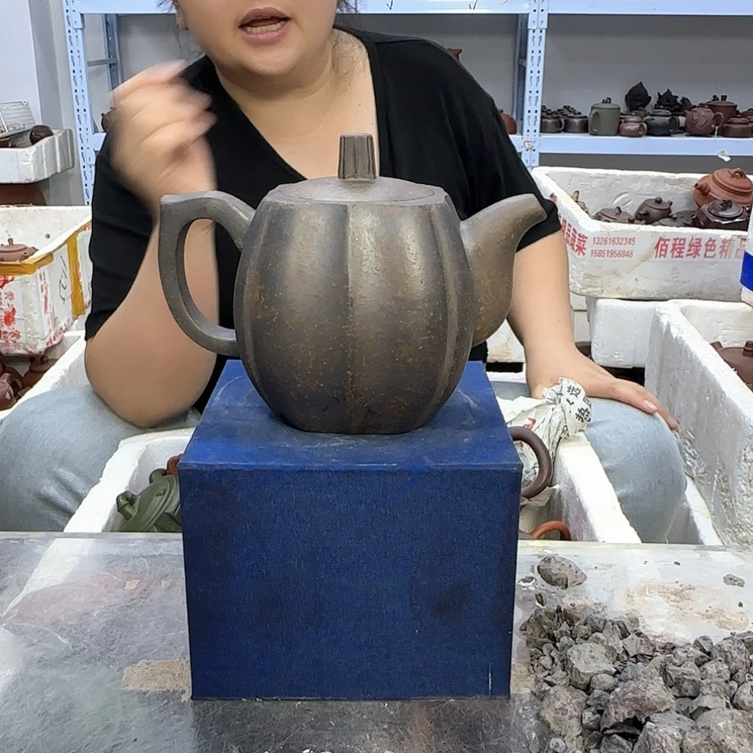 茶壶紫砂宜兴紫砂壶瑕疵