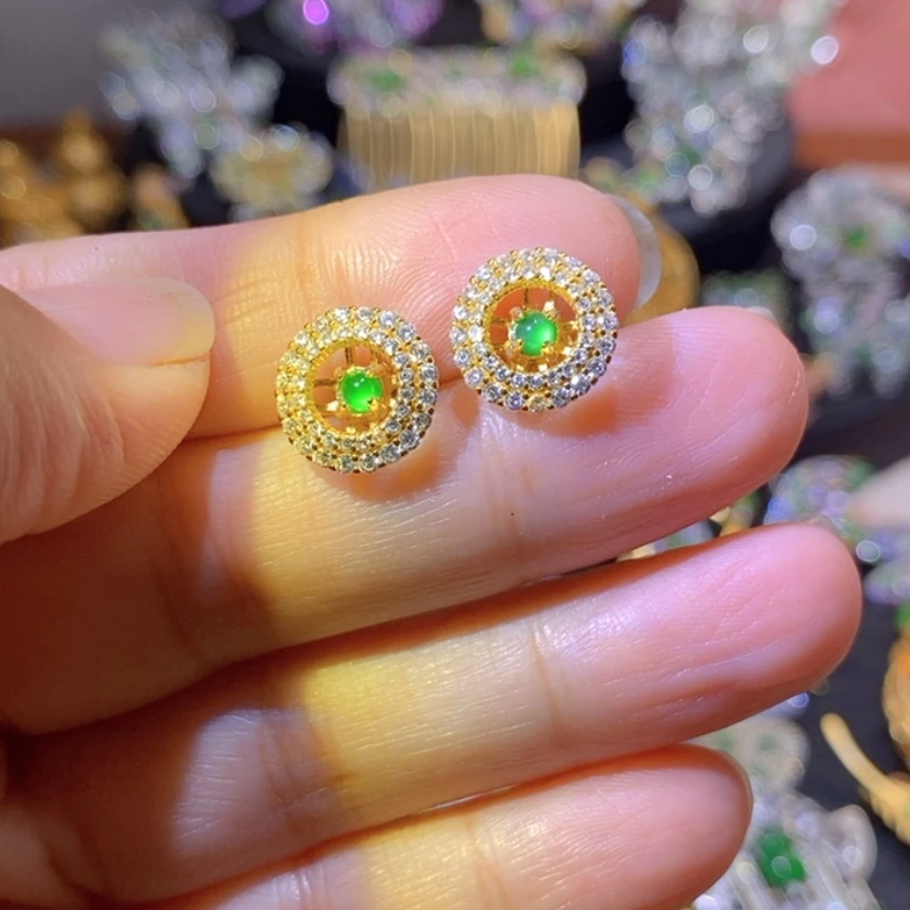 【闪购商品】银S925镶嵌挂件翡翠