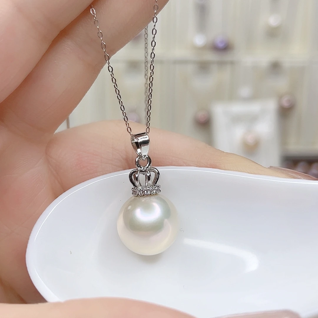 淡水珍珠吊坠(赠链)合金