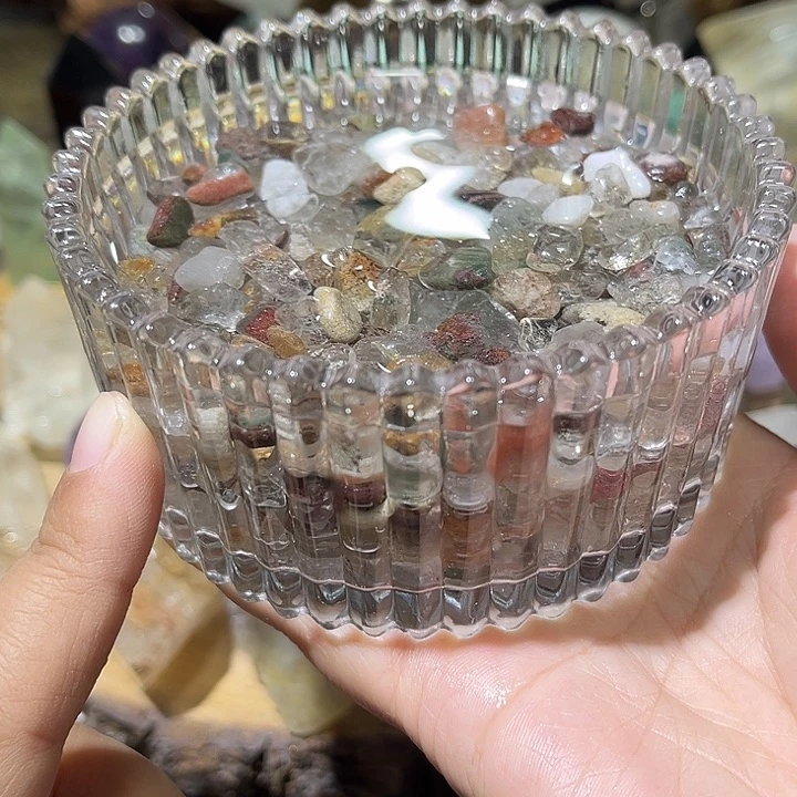 水晶未镶嵌珠宝半成品默认微瑕