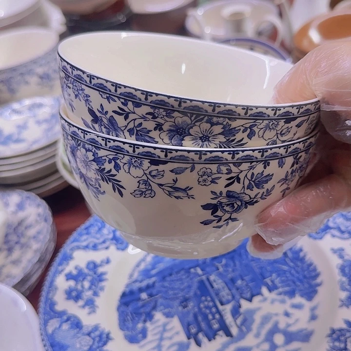 瓷片盘子碗啥都有直径14高7.5