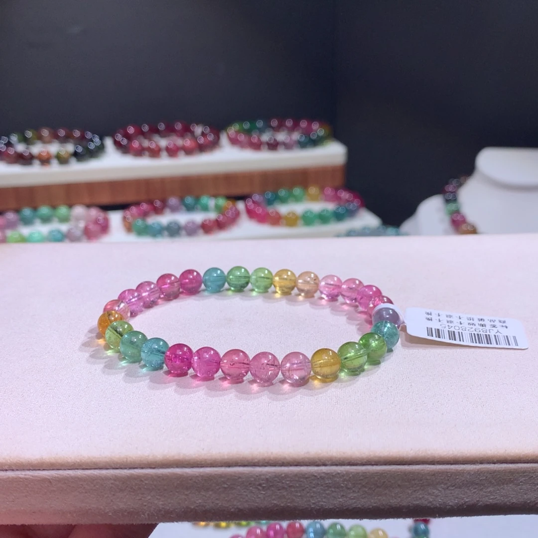 未镶嵌手链碧玺碧玺