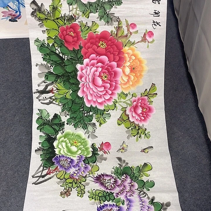 国画国画作品手绘