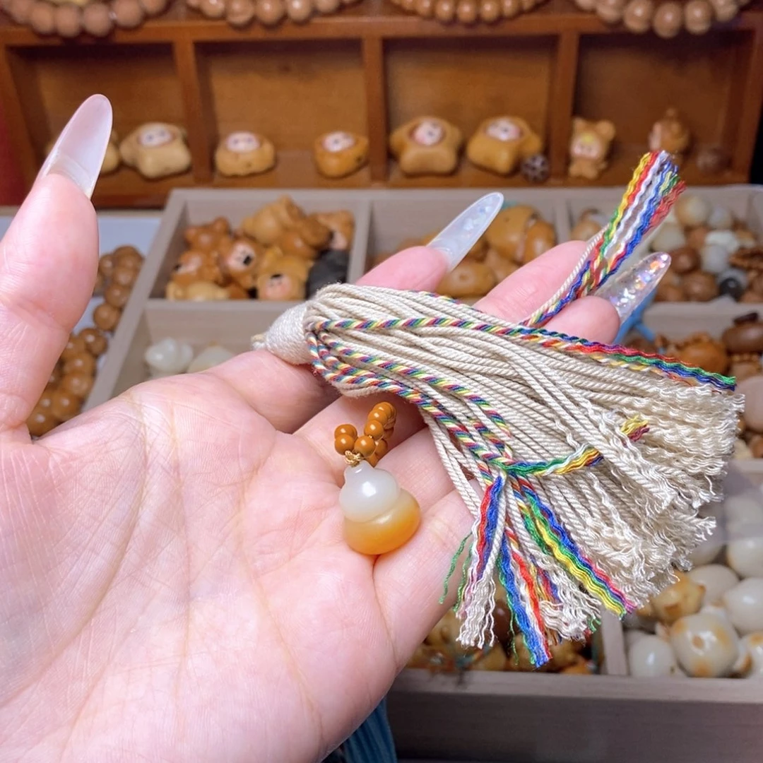 手串猴头核桃葫芦提溜 米流苏
