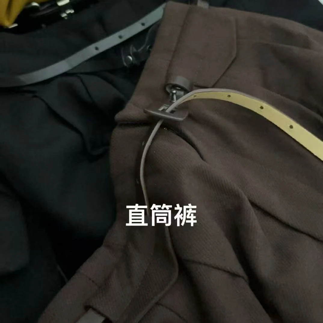 171新款高腰显瘦直筒裤