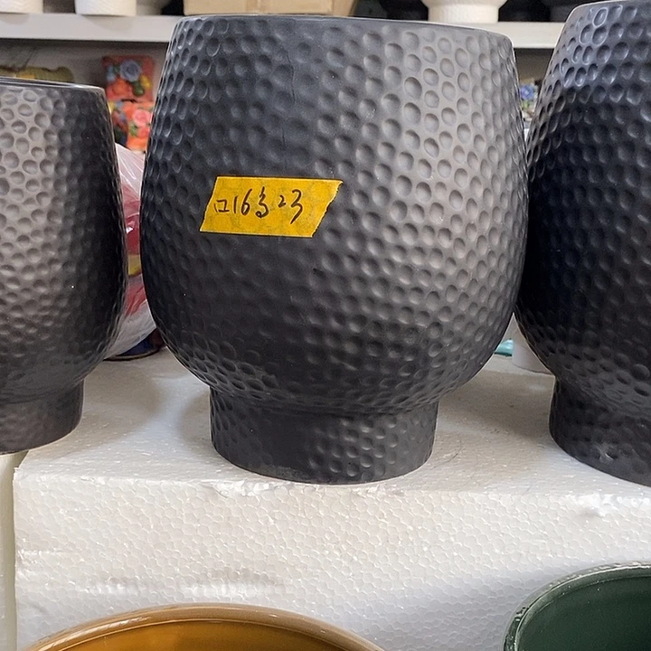 摆件多肉植物盆瑕疵有孔