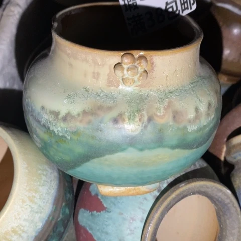 ****汐罐5808 微瑕38包邮景德镇陶瓷