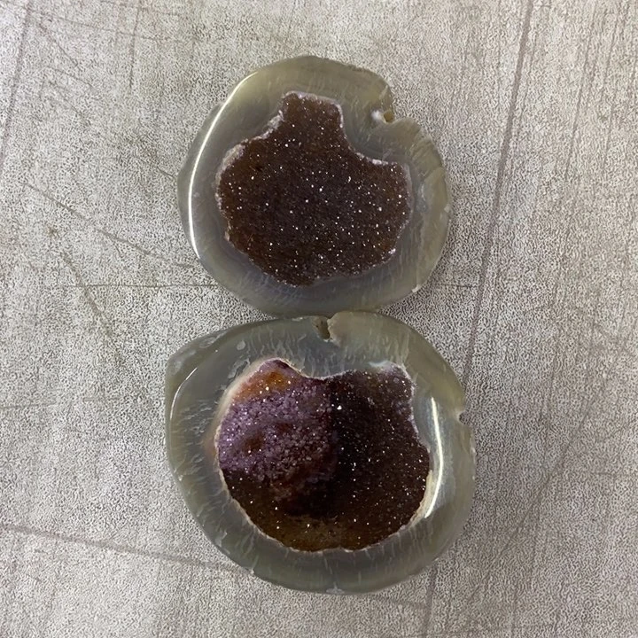 水晶珠宝半成品未镶嵌彩晶盆