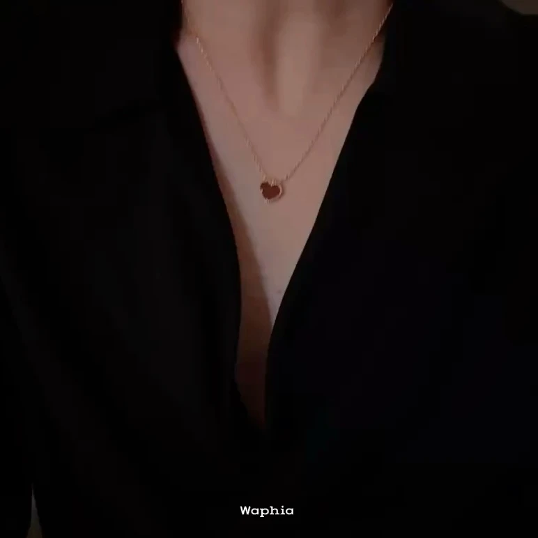 合金项链 Waphia经典时尚百搭轻奢【爱心项链】 VC044