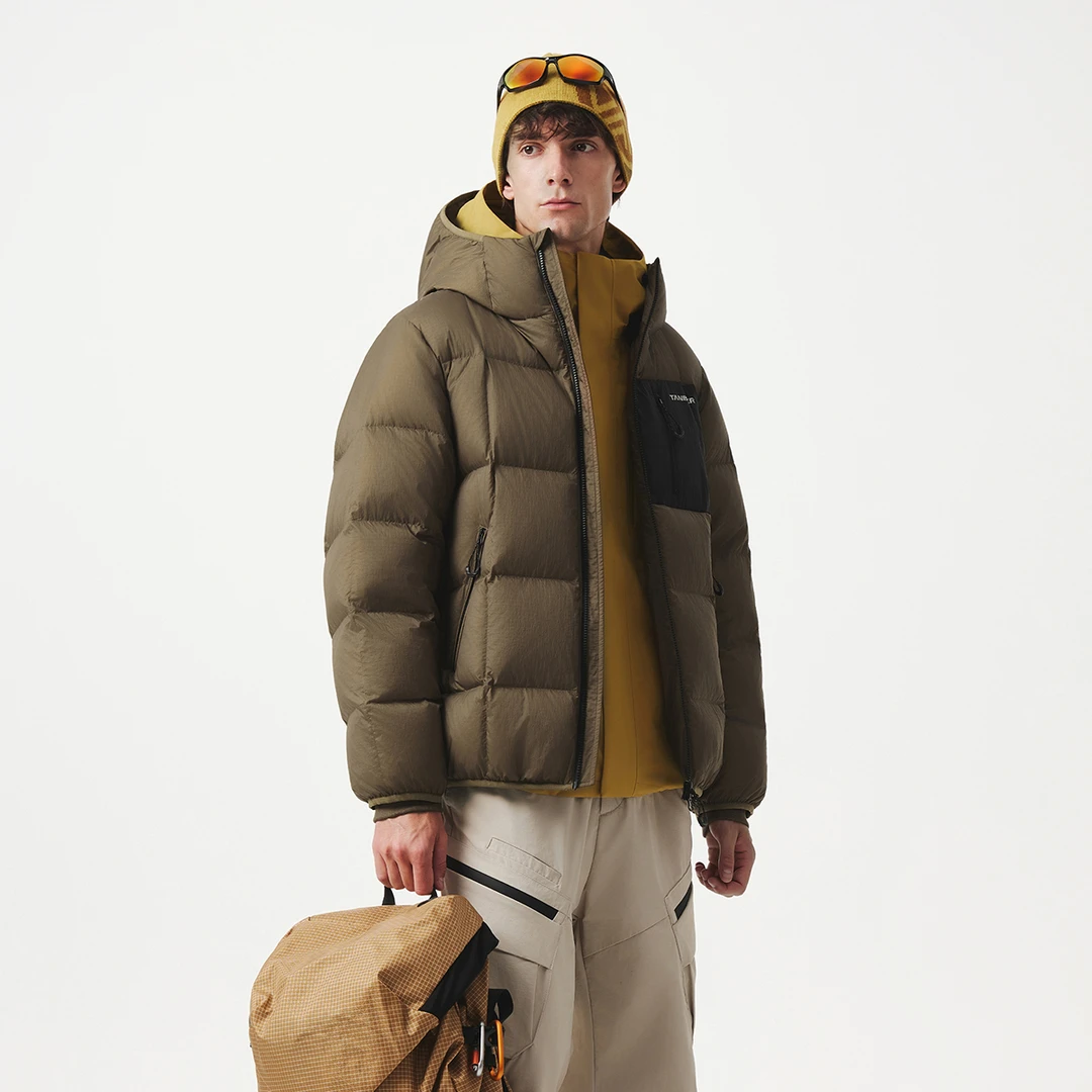 【坦博尔】情侣时尚户外保暖运动羽绒服TA5530379Z【H】