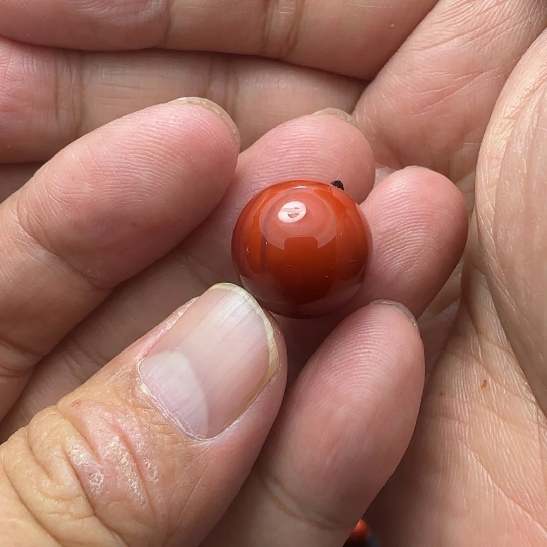 南红玛瑙颈饰未镶嵌16mm