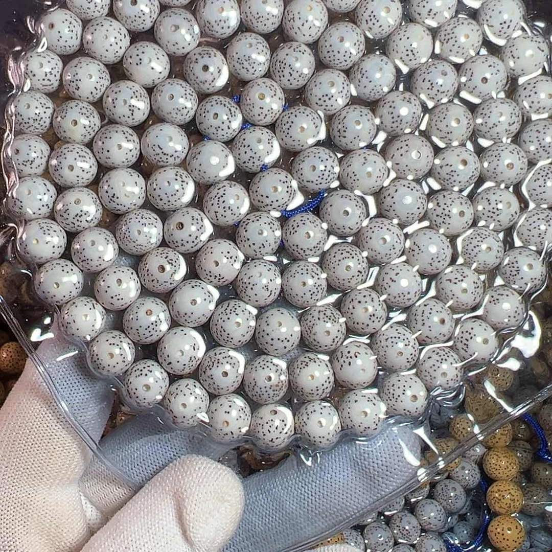 星月菩提手串杰星月菩提脱脂顺白