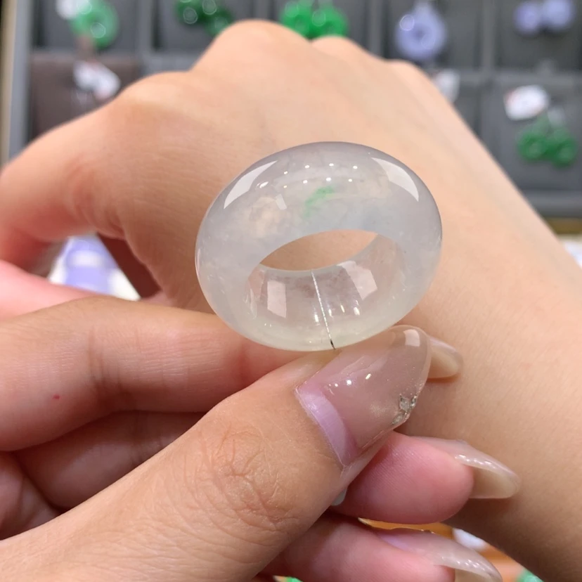 【闪购商品】未镶嵌戒指翡翠18-20号