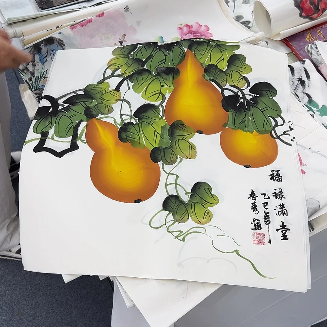 国画纯手绘作品欣赏