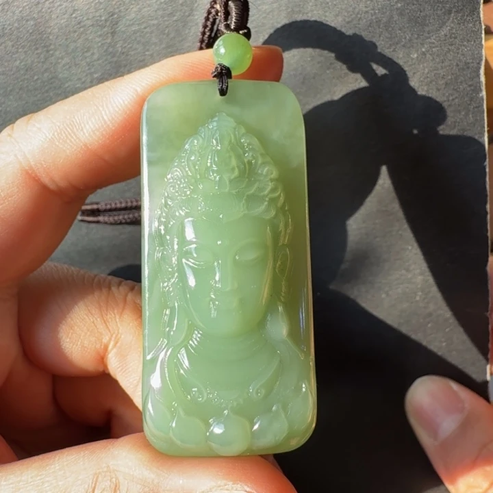 和田玉（碧玉）未镶嵌颈饰