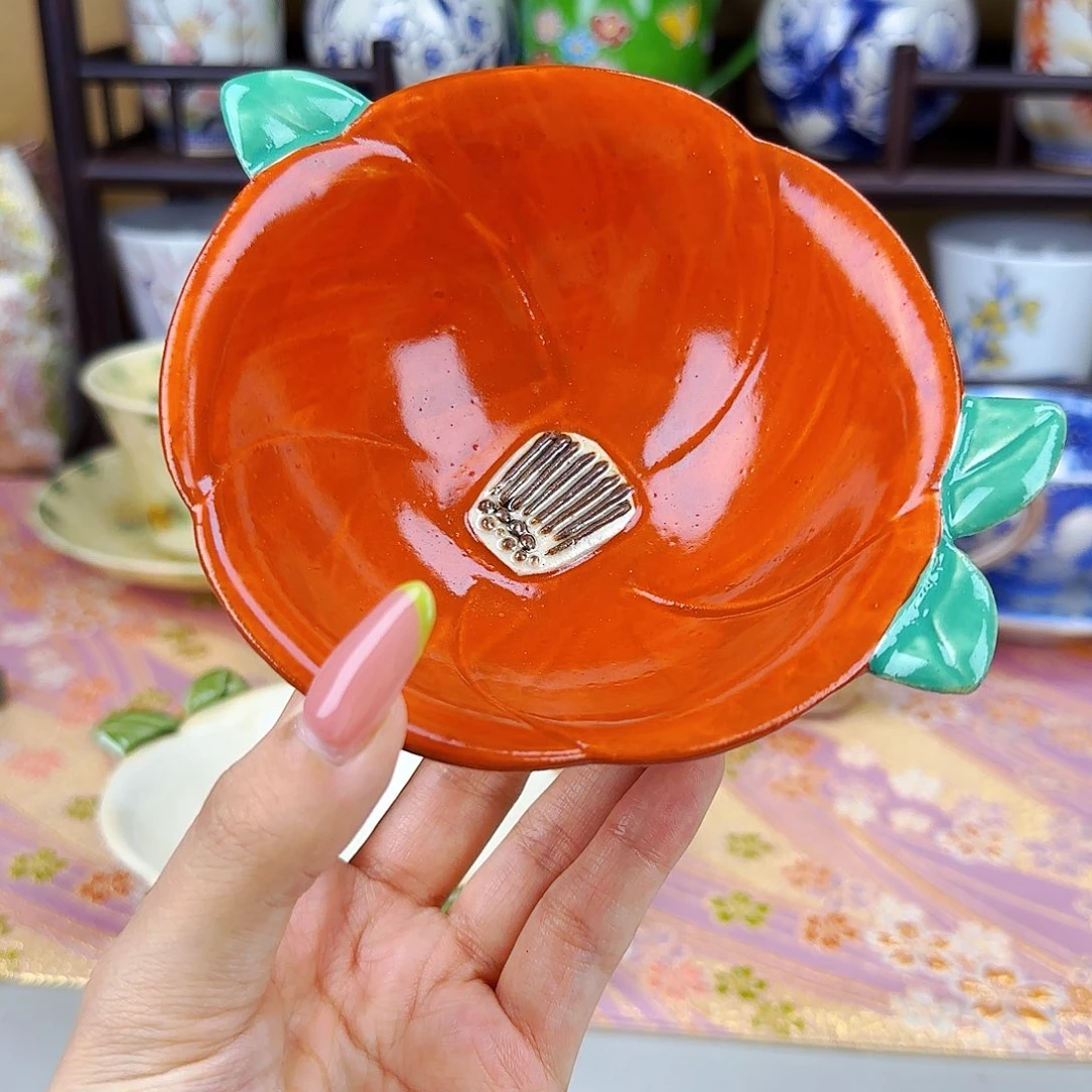 他家茶具瓷器真美！甜品碗