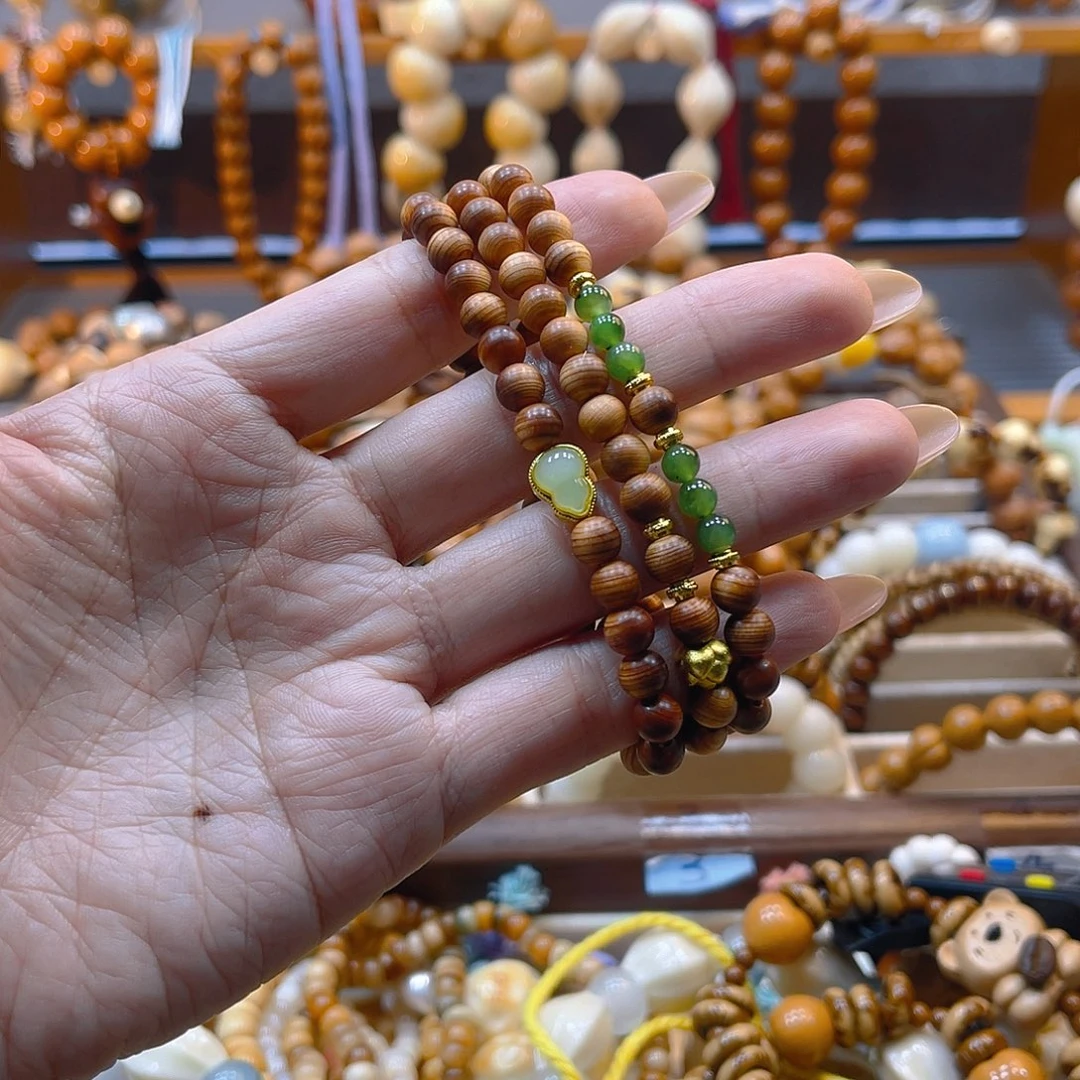 手串/手链核桃崖柏三圈