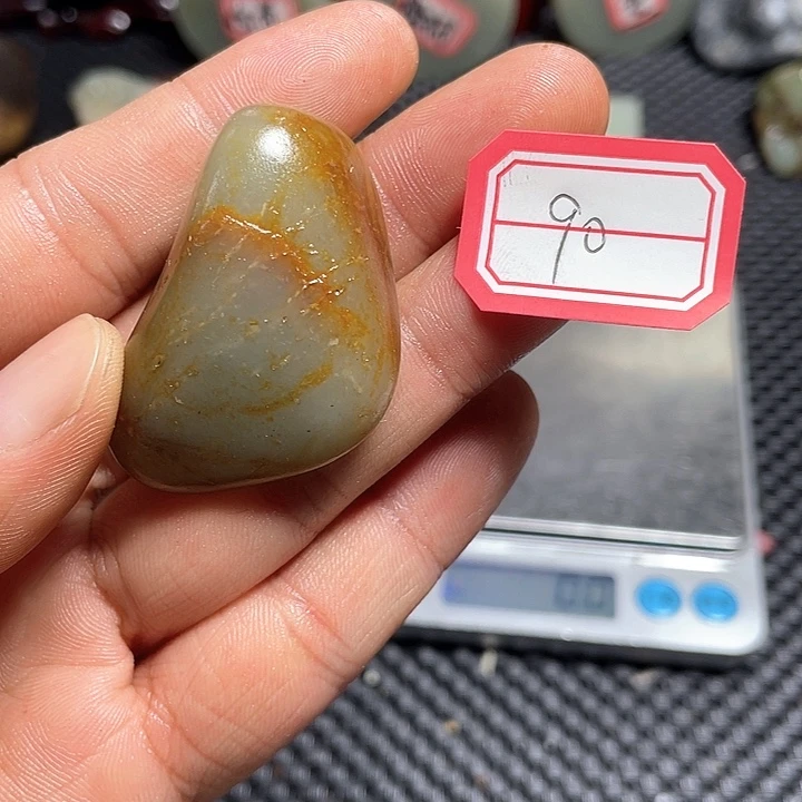未镶嵌和田玉（糖玉）挂件90