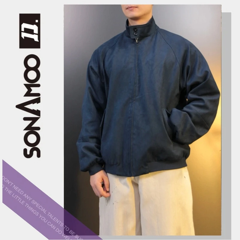 【清货福利】净奢版哈灵顿外套长袖时尚百搭休闲D19003