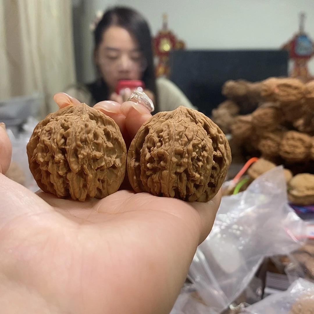 把件文玩核桃38满天星