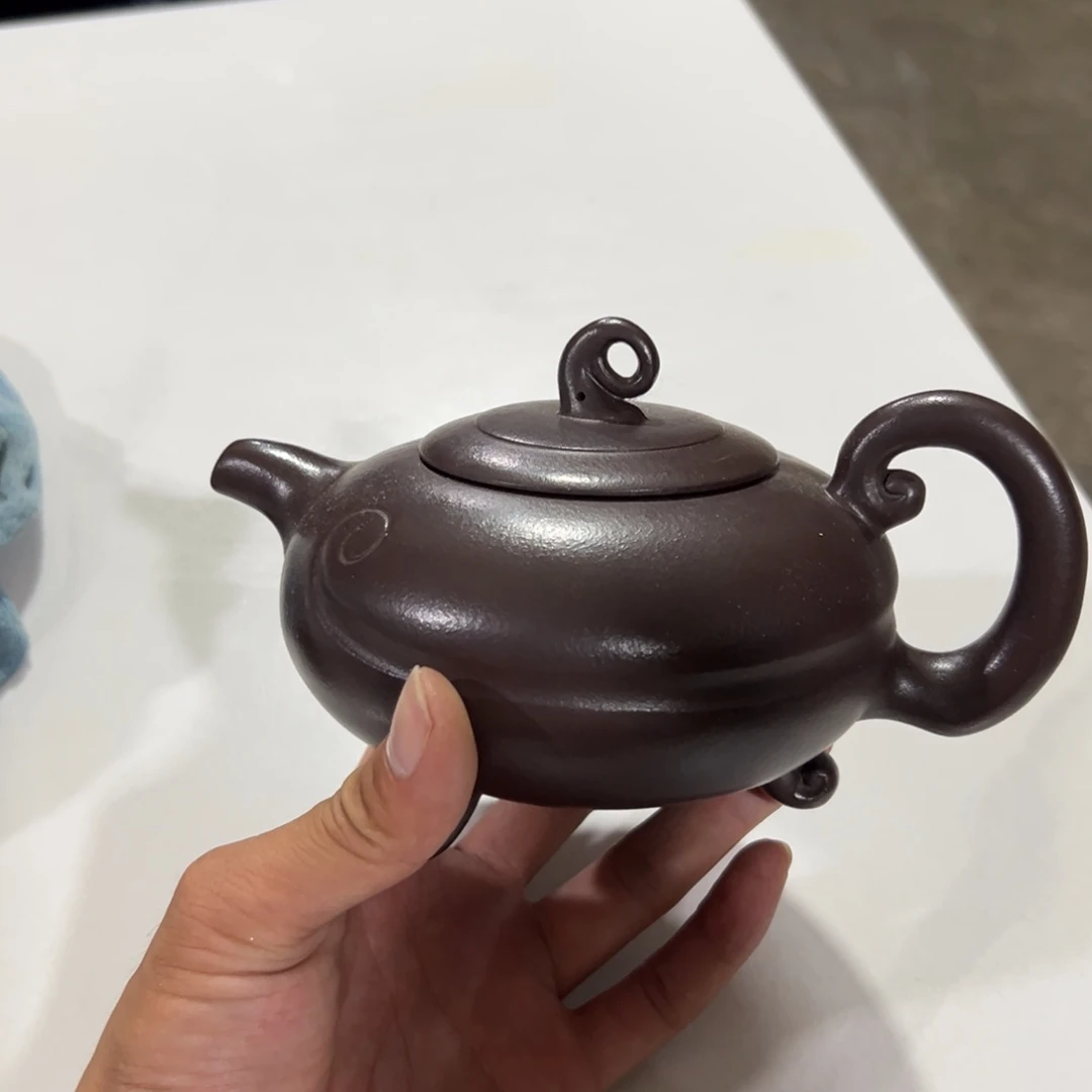 老厂紫砂壶一件！