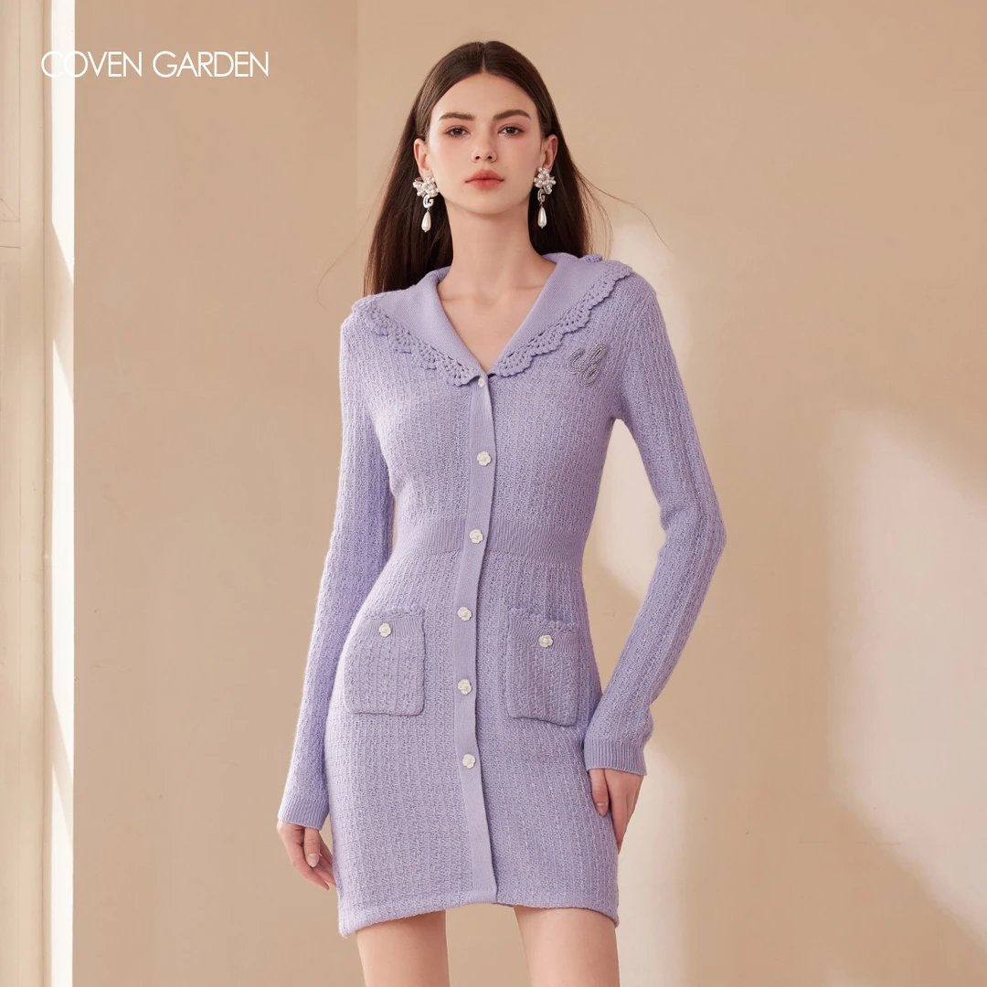 【婷婷专属】哥文花园连衣裙淑女CTC4031158 COVEN GARDEN