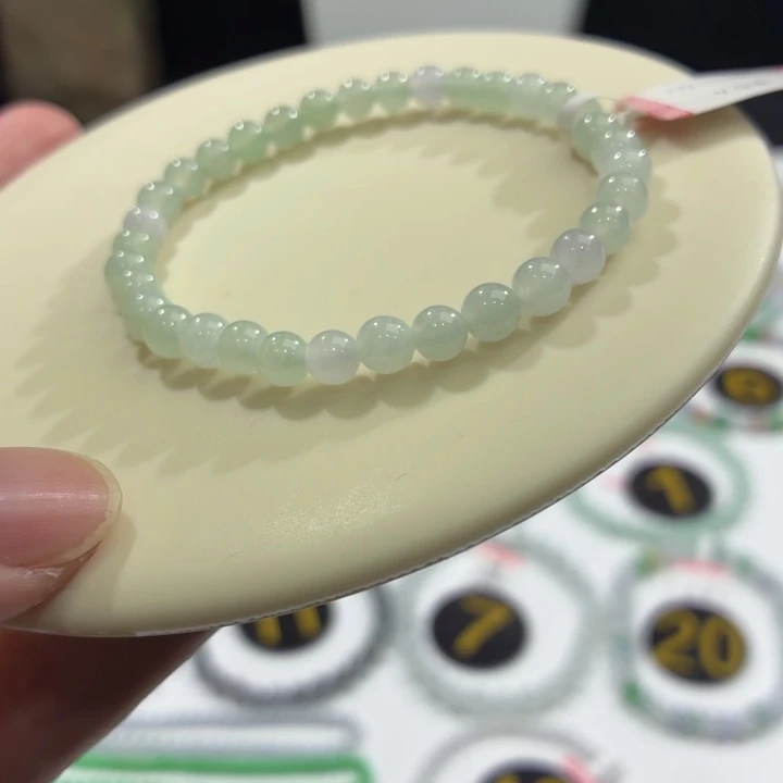 未镶嵌手链翡翠卡5.4