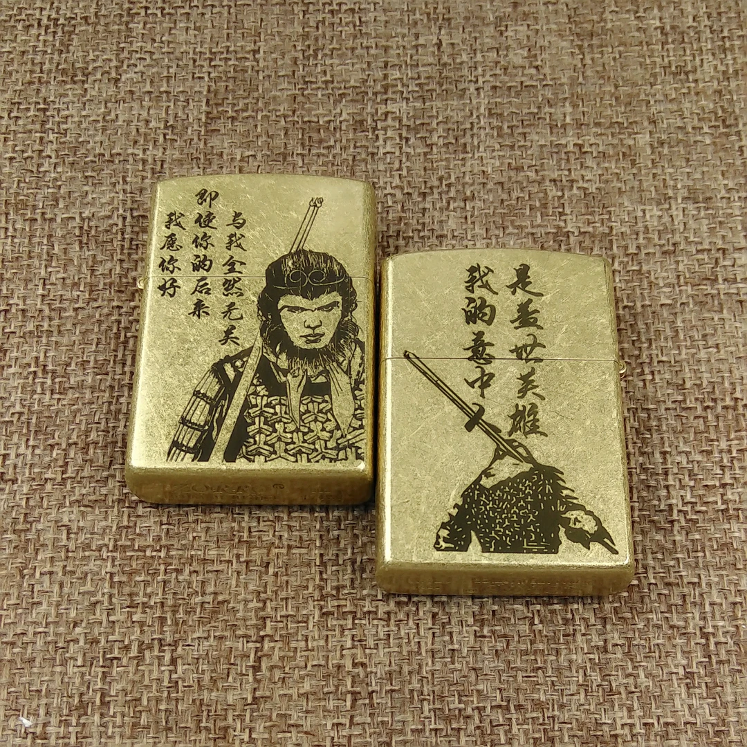 ZORROzorro大话西游五面雕刻黄铜防风 盖世英雄
