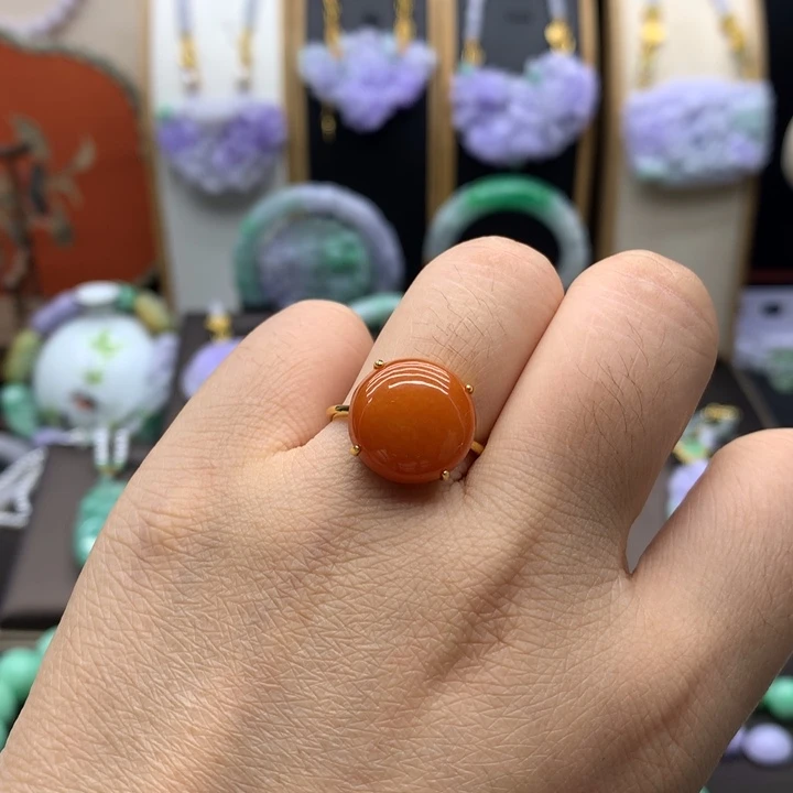 翡翠未镶嵌吊坠(不含链)翡翠戒指