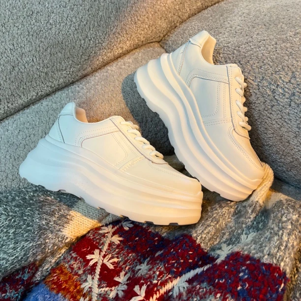 休闲鞋厚底女鞋小白鞋5078