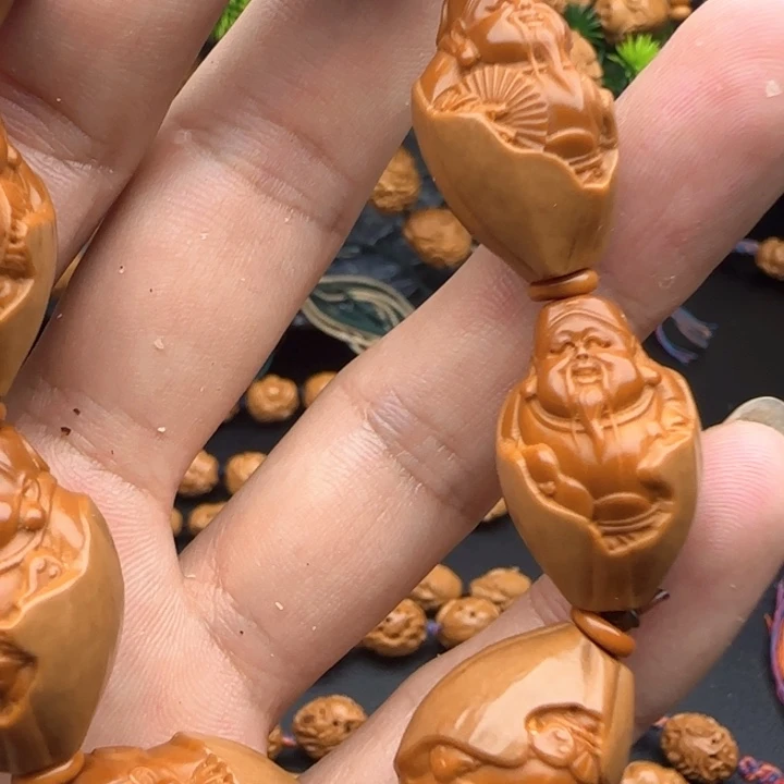 橄榄核手串/手链财神