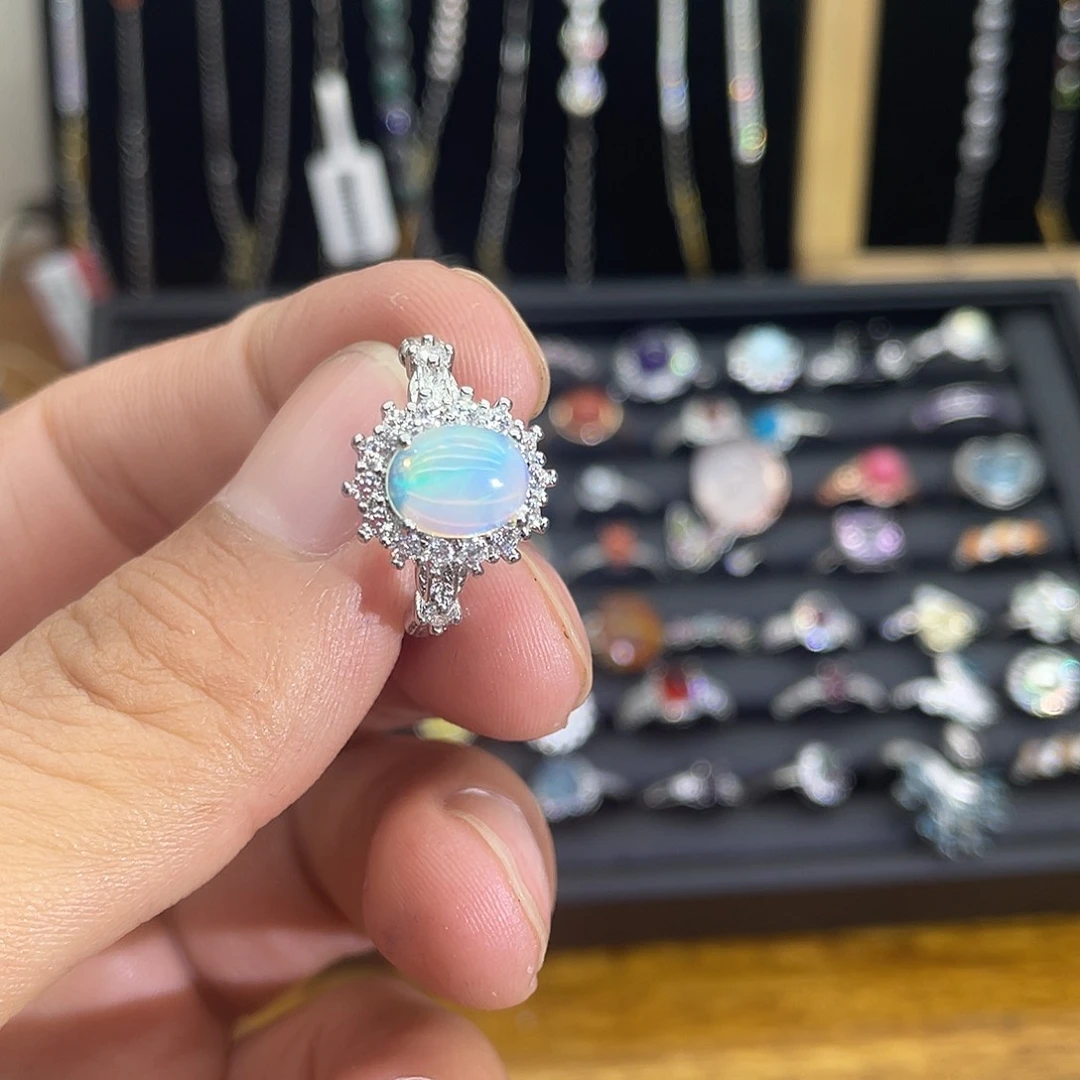 紫晶珠宝半成品未镶嵌