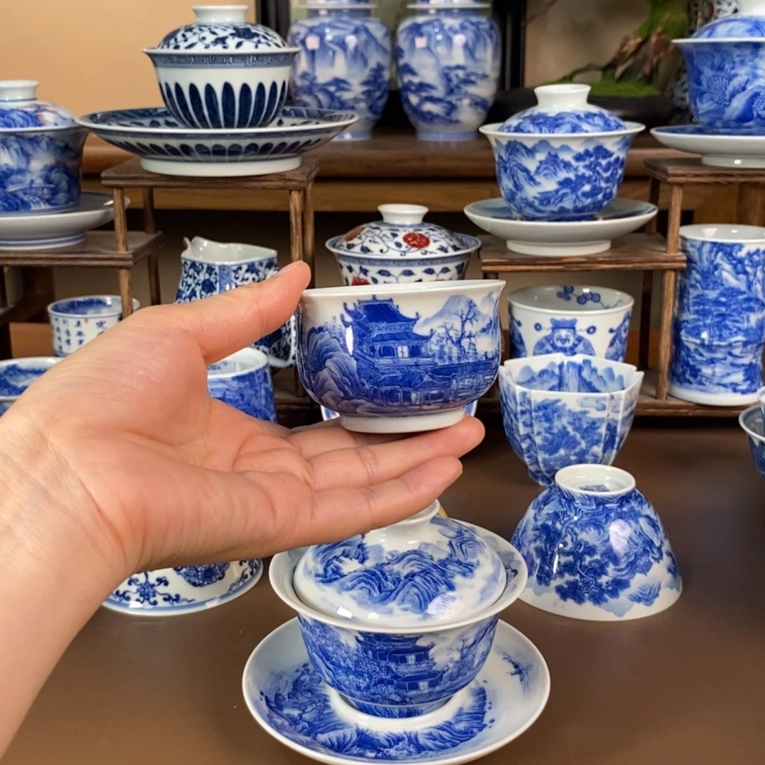 景德镇陶瓷手工手绘