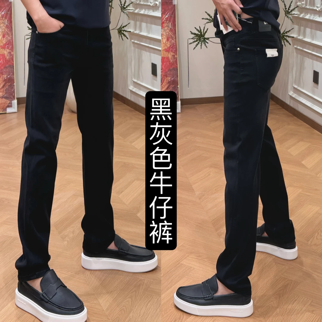 【裤子先生】2220秋冬“亲肤柔感”莱赛尔混纺百搭黑灰色牛仔裤