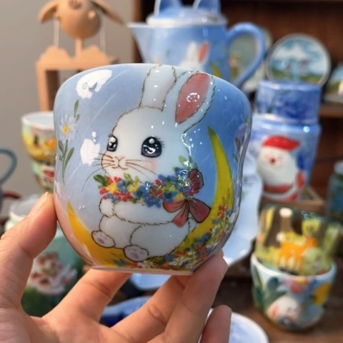 炉景德镇釉下手绘陶瓷