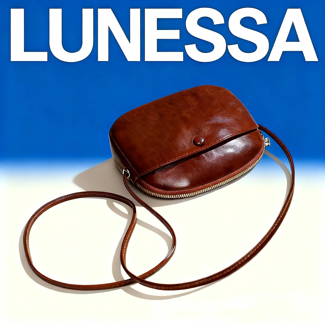 复古小圆包纯色潮流休闲单肩包拉链搭扣春夏新款洋气零钱斜挎包