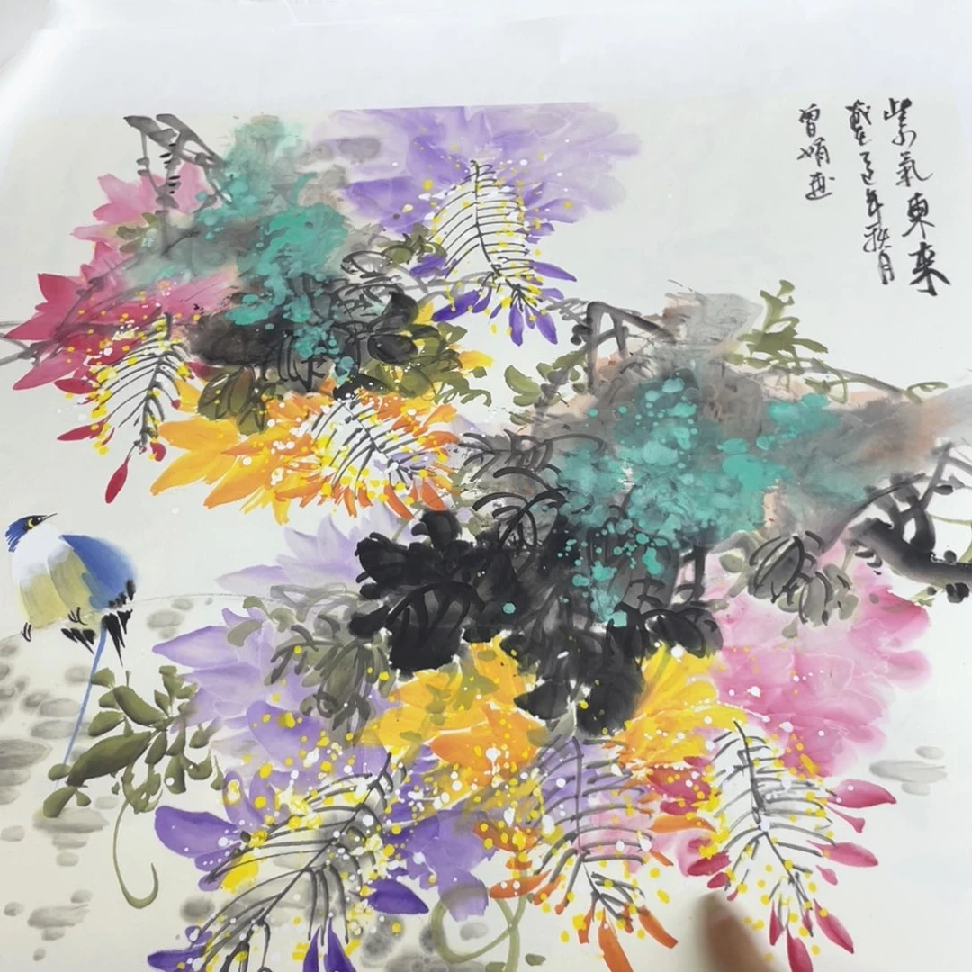 国画手绘国画，精品斗方