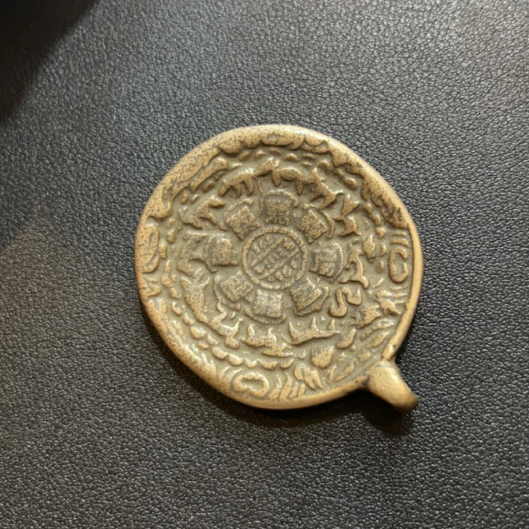 藏地密码,藏式铜杂件675