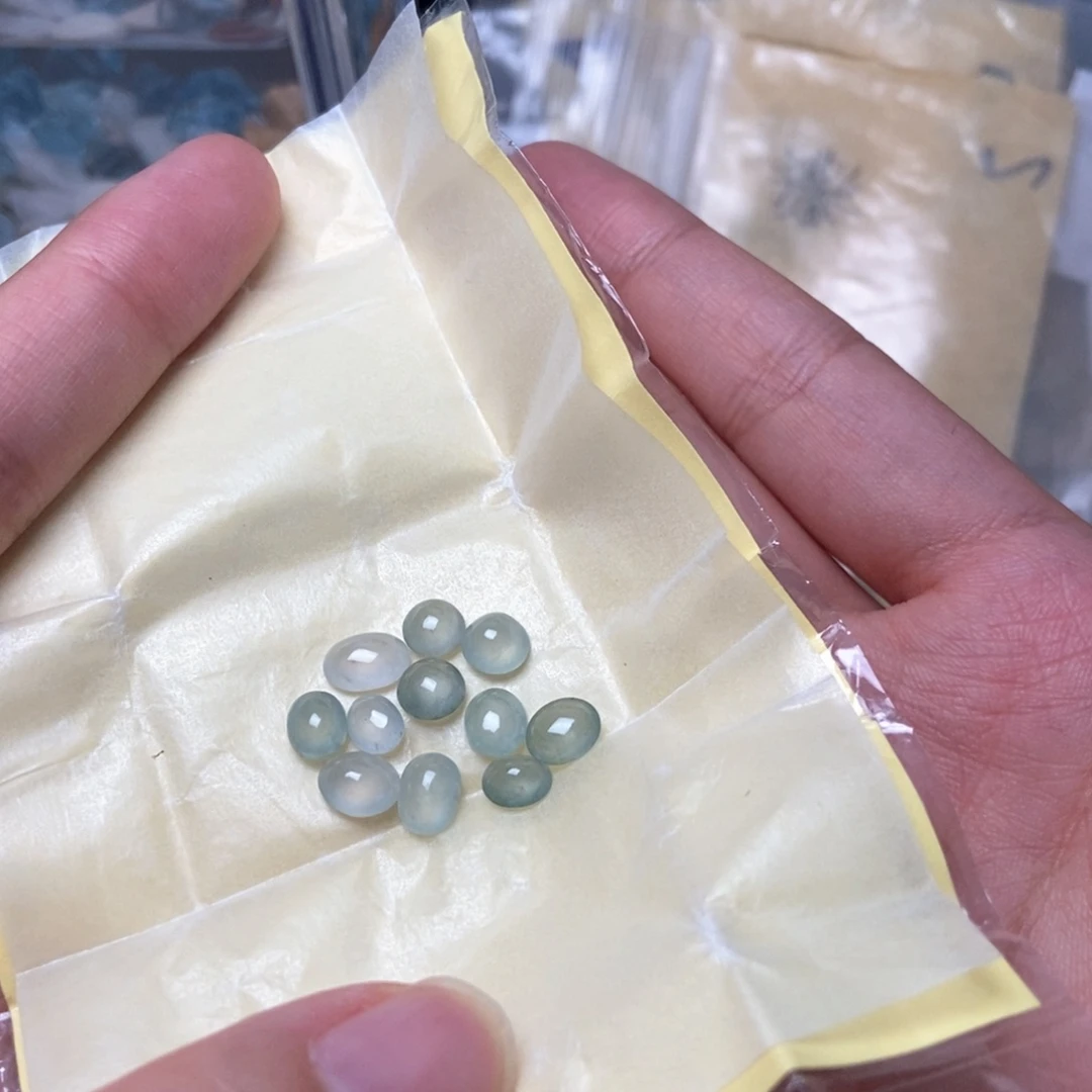 翡翠裸石翡翠裸石蛋面12号