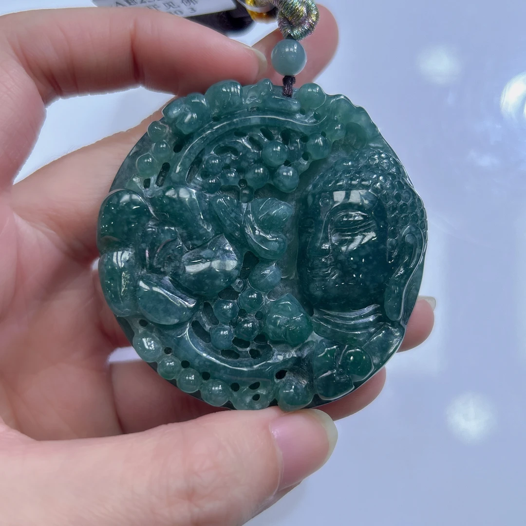 手串天然A货人物件翡翠（多样性发一）