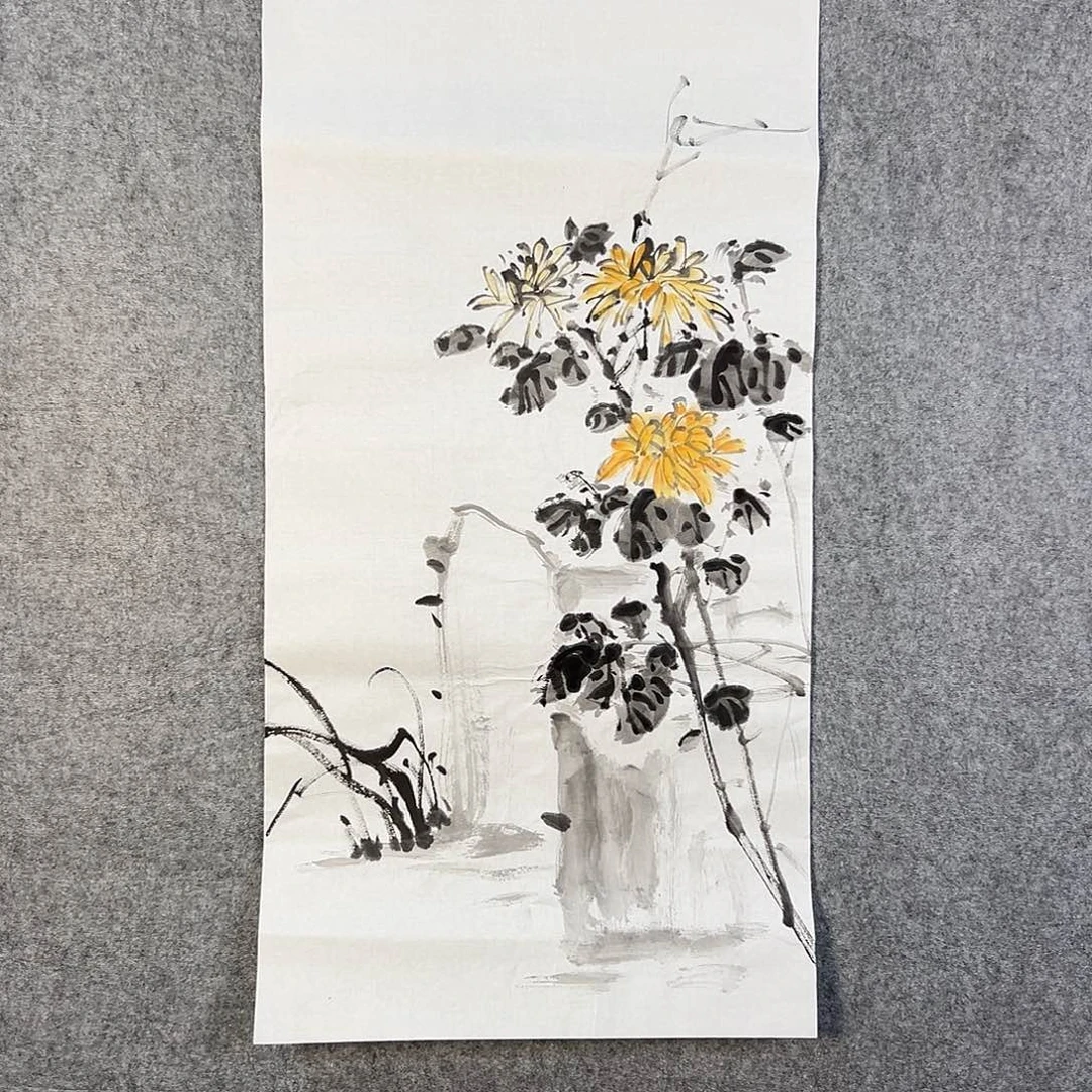 国画589 花鸟在此处飞翔也不太可能