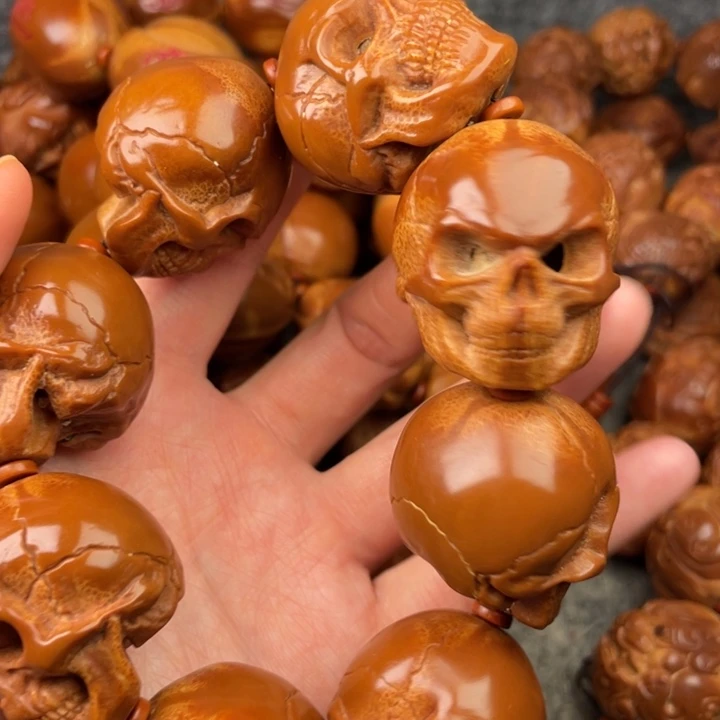 橄榄核吊坠冬**雪橄榄核