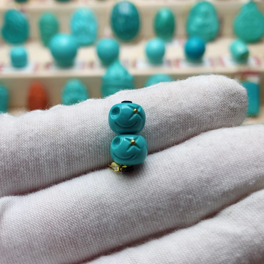 绿松石珠宝奇石未镶嵌