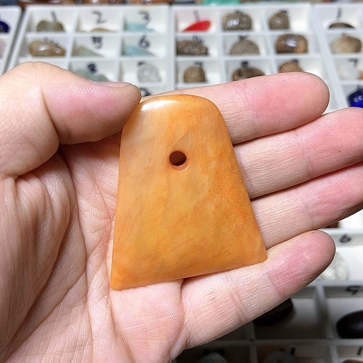 和田玉未镶嵌颈饰87
