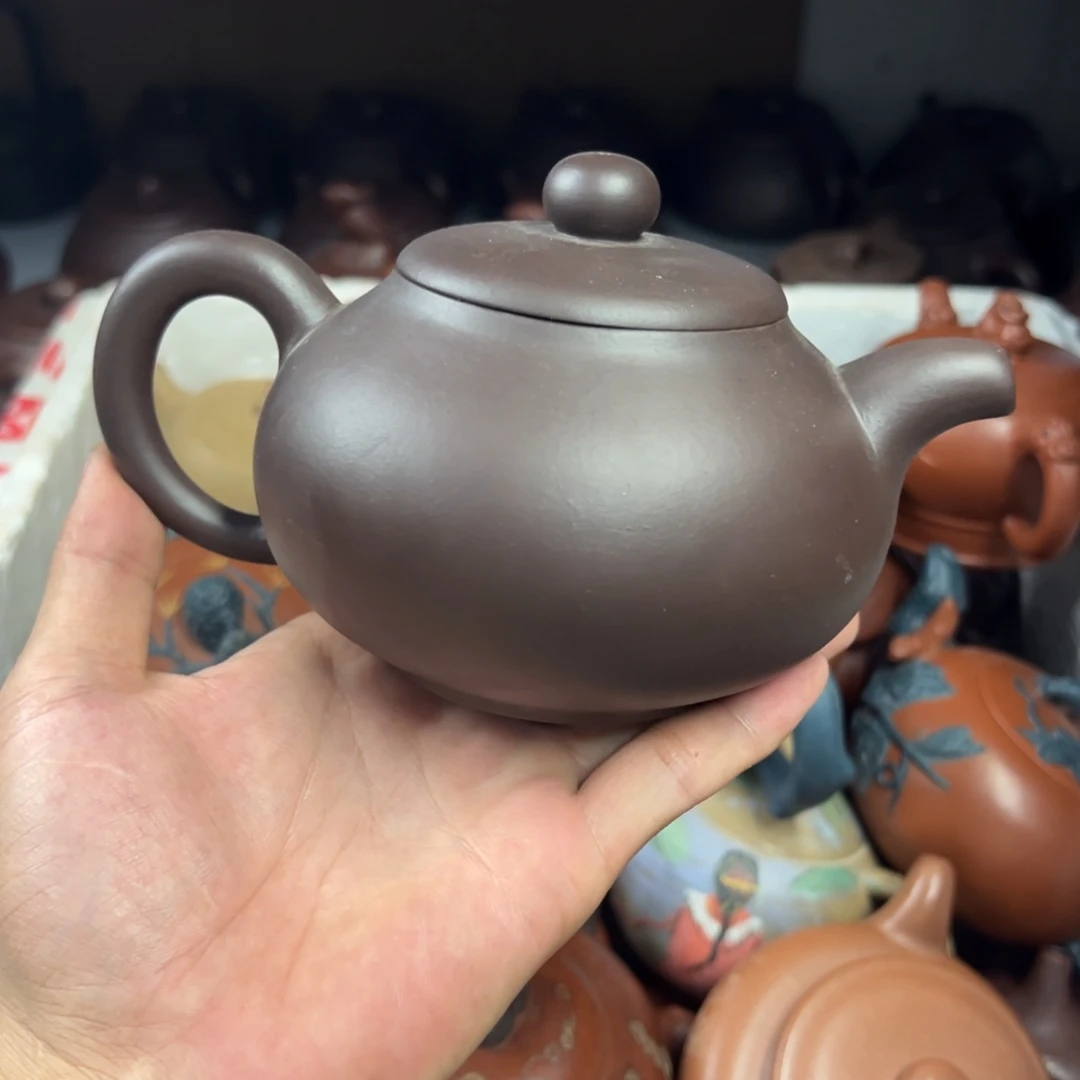 茶壶紫砂宜兴原矿紫砂壶500毫升容量