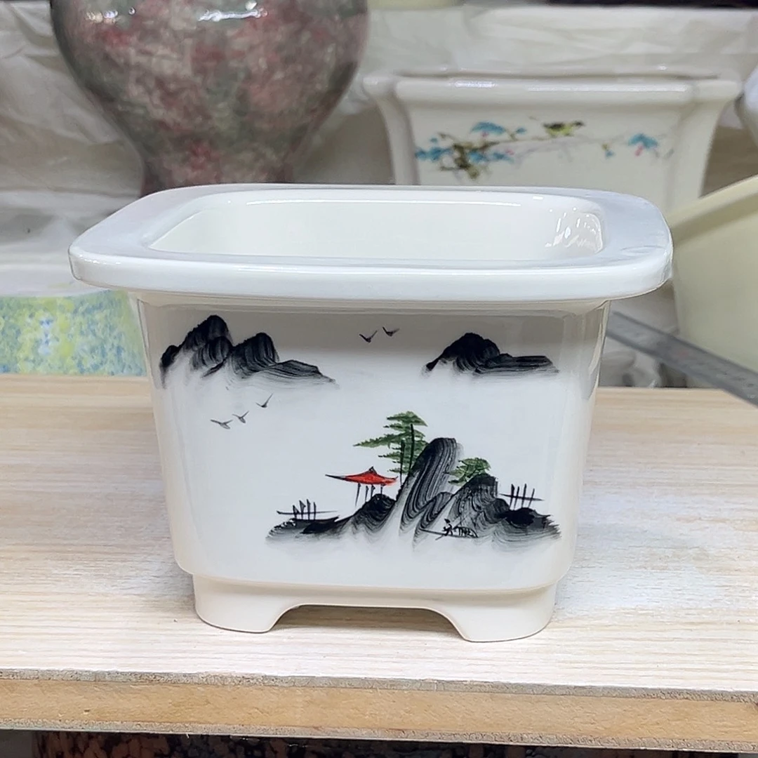 陶瓷绿植多肉微瑕花盆