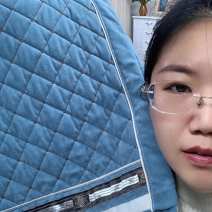 心***。雪尼尔白月光蓝300➕妃➕100.120踏