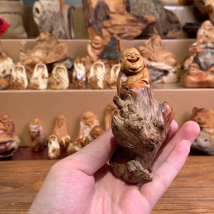 柏木（崖柏）根雕摆件